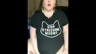 BBW Stella si masturba in camicia più stretta | GRATIS | 1080P