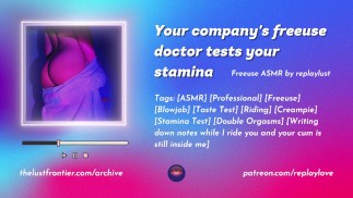 Hot freeuse Sexual wellness doctor prueba tu resistencia - ASMR