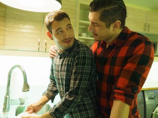 Muscular Step Daddy Rocky Vallarta Pounds his Latino Step Son and Cums in his Mouth - DadCreep
