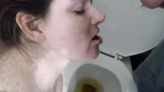 Toilet slave degraded