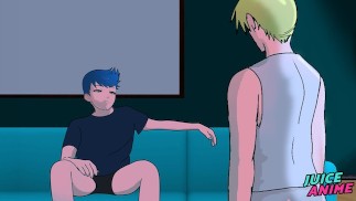 MY STR8 FRIEND EP 03 - Mein heterosexueller Freund hat mir geholfen, Essen über die App zu bestellen - Hentai Yaoi - JUICE ANIM
