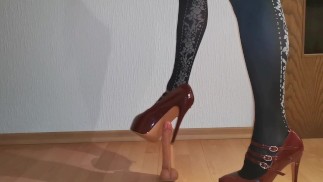 Ammy Scheduled Sissy Anal Training und Sperma im Glas