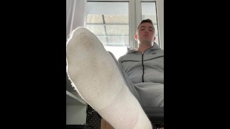 Masturbando com minhas roupas de ginástica