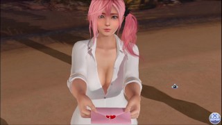 Dead or Alive Xtreme Venus Vacation Мисаки День святого Валентина Открытки с позами Фансервис Признательность