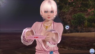 Dead or Alive Xtreme Venus Vacation Luna День святого Валентина Открытки с позами Фансервис Признательность