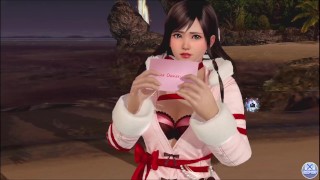 Dead or Alive Xtreme Venus Vacation Kokoro День святого Валентина Позовые открытки Фансервис Признательность