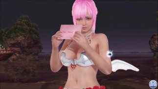 Dead or Alive Xtreme Venus Vacation Фиона День святого Валентина Открытки с позами Фансервис Признательность