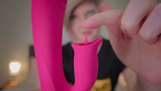 Unboxing y revisión del vibrador de conejo pulsante UNVOMI de Paloqueth con ama de casa Ginger
