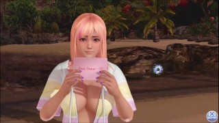 Dead or Alive Xtreme Venus Vacation Honoka День святого Валентина Открытки с позами Фансервис Признательность