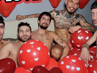 愛の乱交-コンドームをつけない恋人たち!!BY LEO BULGARI, PABLO BRAVO, MARCO RUSH, NERON & ANGEL - TEASER