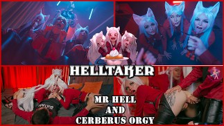 4K Helltaker: Mr. Hell und Cerberus Orgie