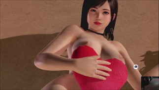 Dead or Alive Xtreme Venus Vacation Kokoro День святого Валентина Поза подушки сердца Обнаженный мод Фансервис AP