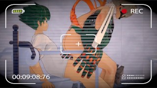Boku No Hero Yaoi - Деку и Бакуго застукали за трахом в бане