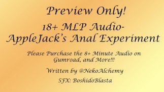 GEVONDEN OP GUMROAD - AppleJack's anaal experiment