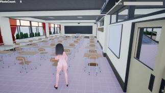Naked Risk 3D [Gioco hentai PornPlay] Simulazione di una mostra in un edificio pubblico