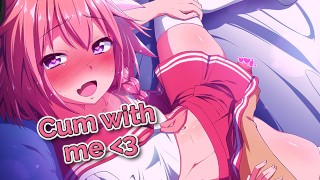[Hentai JOI teaser] Masturberen met Astolfo, jouw persoonlijke femboy! JOI [Edgen] [Aftellen] [Pijpbeurt