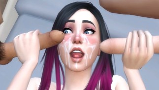Cornuto offre timido moglie ai colleghi - Parte 2 - DDSims