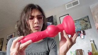 Мой рекомендуемый фаллоимитатор для начинающих (витрина Toybox 1) Ляпы сзади!!