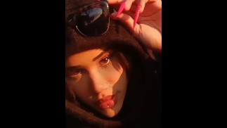 Pompino pubblico con facciale ma fa così freddo qui fuori [POV]