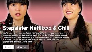 POV: Vous êtes Netflix et chilling avec votre demi-soeur trans et les choses deviennent maladroites...