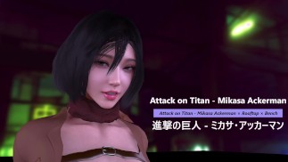 Attack on Titan - Mikasa Ackerman × Rooftop × Bank - Lite-Version