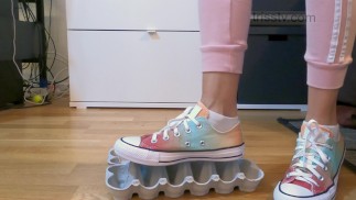 Eierdozen verpletteren | Sneaker Converse Chucky Taylor seizoensgebonden kleuren
