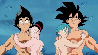 DRAGON BALL Z GOGETA И BULCHI ЗАНИМАЮТСЯ СЕКСОМ ПОЛНОЕ АНИМЕ ХЕНТАЙ