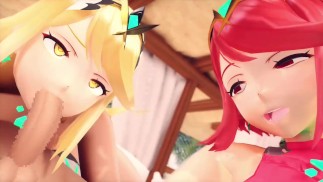 ゼノSummerパート1(変態MMD)