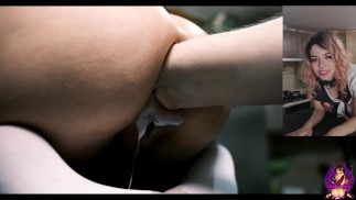 Fisting analny z długim dildo zagubionym w moim tyłku - Deep Anal Extreme