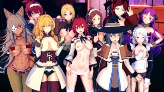 MUSHOKU TENSEI: ALLE MEISJES 😍 NEUKEN ONGECENSUREERDE HENTAI COMPILATIE