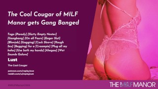 Cool Puma z MILF Mansion dostane Gangbanged (Parodie)
