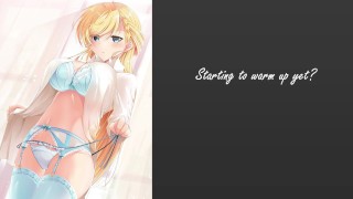 PearwoeFul Femdom Hentai JOI, Deepthroat (geen speelgoed)