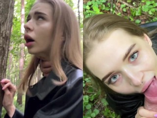 SESSO PUBBLICO RISCHIOSO Nella Foresta Con Californiababe