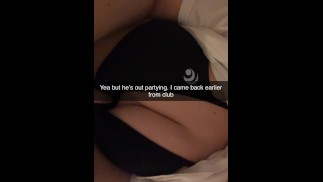 Ma femme me trompe après le club sur snapchat