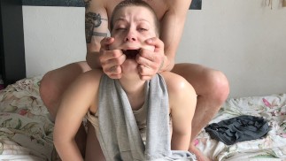 choke and pound short hair girl Vilu