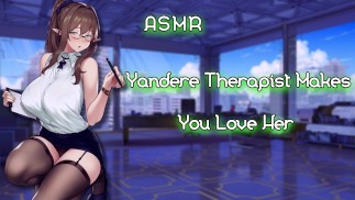 ASMR| [ErotikRP] Yandere-Therapeutin lässt Sie sie lieben [Binaural/F4M]