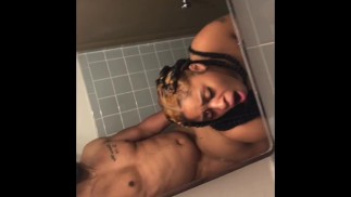 In my bathroom fucking