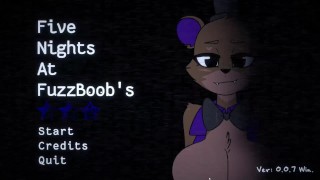 Cinco noches en Fuzzboobs - Patreon Exclusive - TayyBunnyy