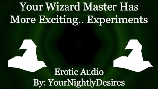 Prendere due cazzi enormi da un mago [Fantasy] [Cowgirl] [Pompino] (Audio erotico per le donne)
