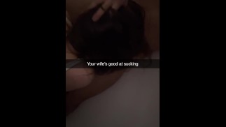 Petite amie triche après club et baise mec sur Snapchat Cocu