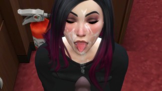 Cornuto offre la moglie timida ai colleghi - Parte 3 - DDSims