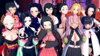 DEMON SLAYER : ТРАХ ВСЕХ ДЕВУШЕК 😳 ХЕНТАЙ СБОРНИК БЕЗ ЦЕНЗУРЫ