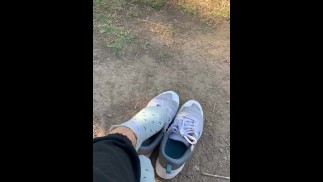 Después de la universidad me hizo correrme por calcetín