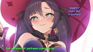 Hentai JOI Preview - Mona krimpt je lul (femdom, voeten, vernedering) April exclusieve patreon