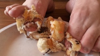 ManToes dedos GRANDES VS Mini Donuts