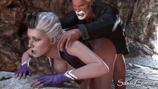 Mortal Kombat 11 - Terminator Anal Fucking Sindel