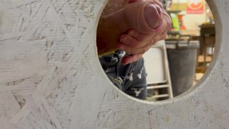 Foukání tlustého Daddy Dick v Gloryhole