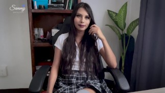 "Pero si me va a ayudar profe?"