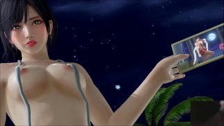 Dead or Alive Xtreme Venus Vacation Nagisa Famitsu Купальник Обнаженная мод Фансервис Признательность