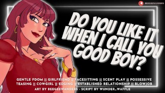 ¿Te gusta cuando te llamo buen chico? || Juego de roles de audio, Fdom suave, MommyDomme chupa y folla